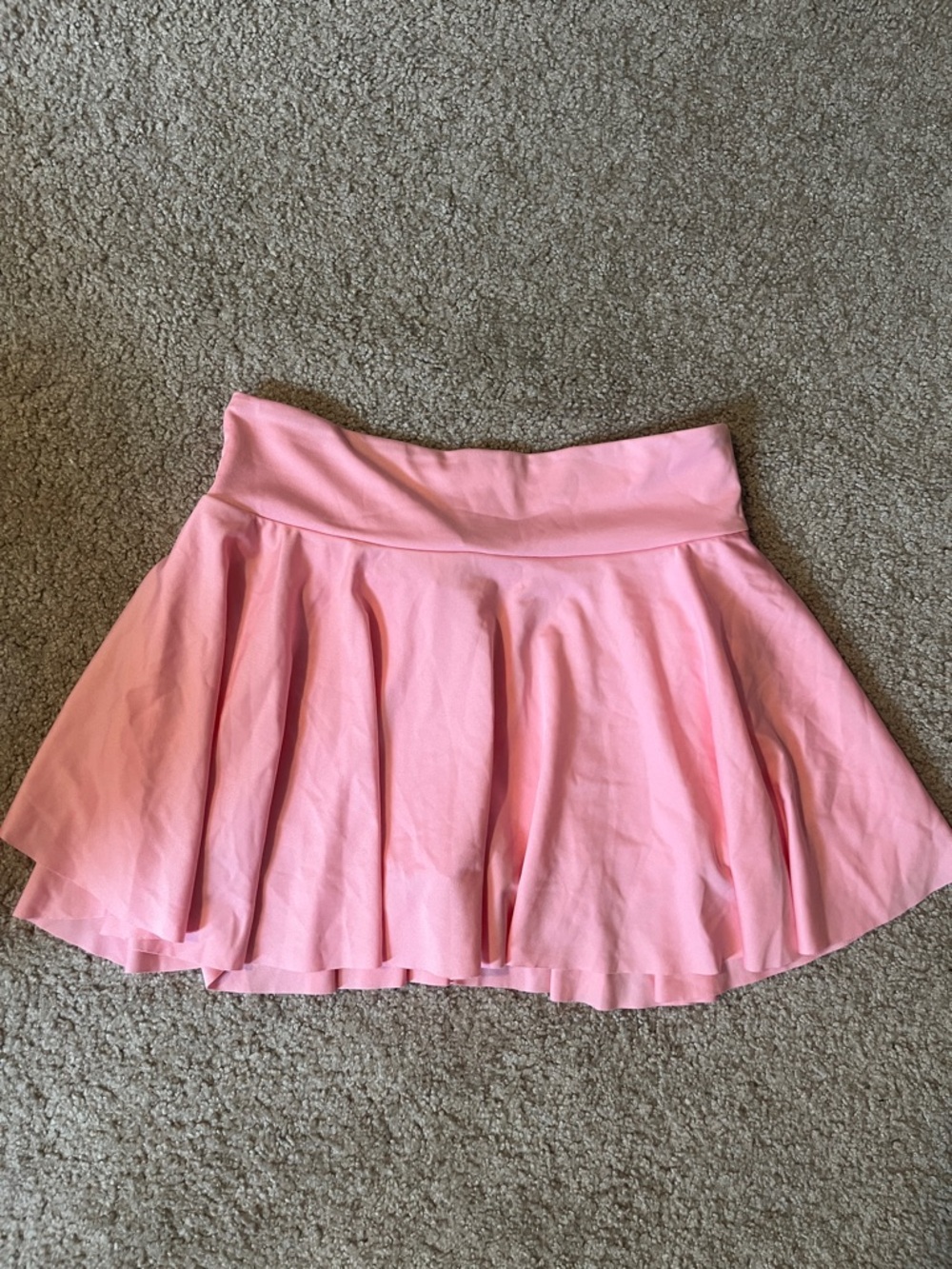 SHEIN Pink Athletic Skater Skirt